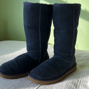 Tall Navy Blue Uggs